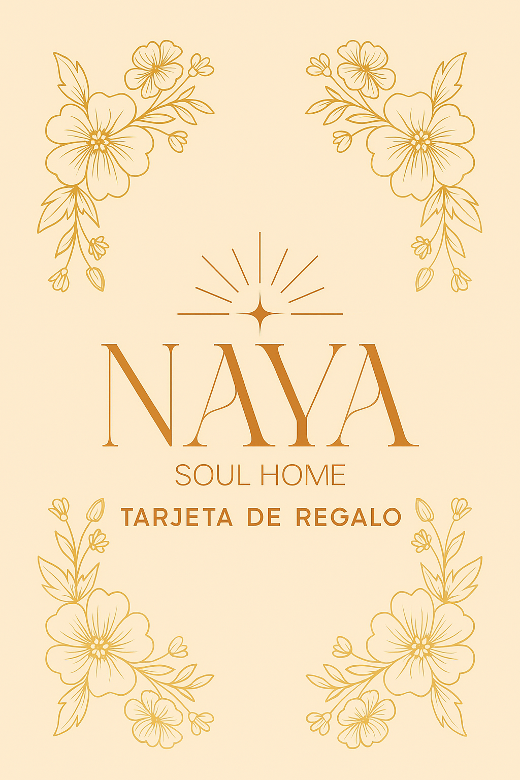 Tarjeta de regalo WITH THE SOUL